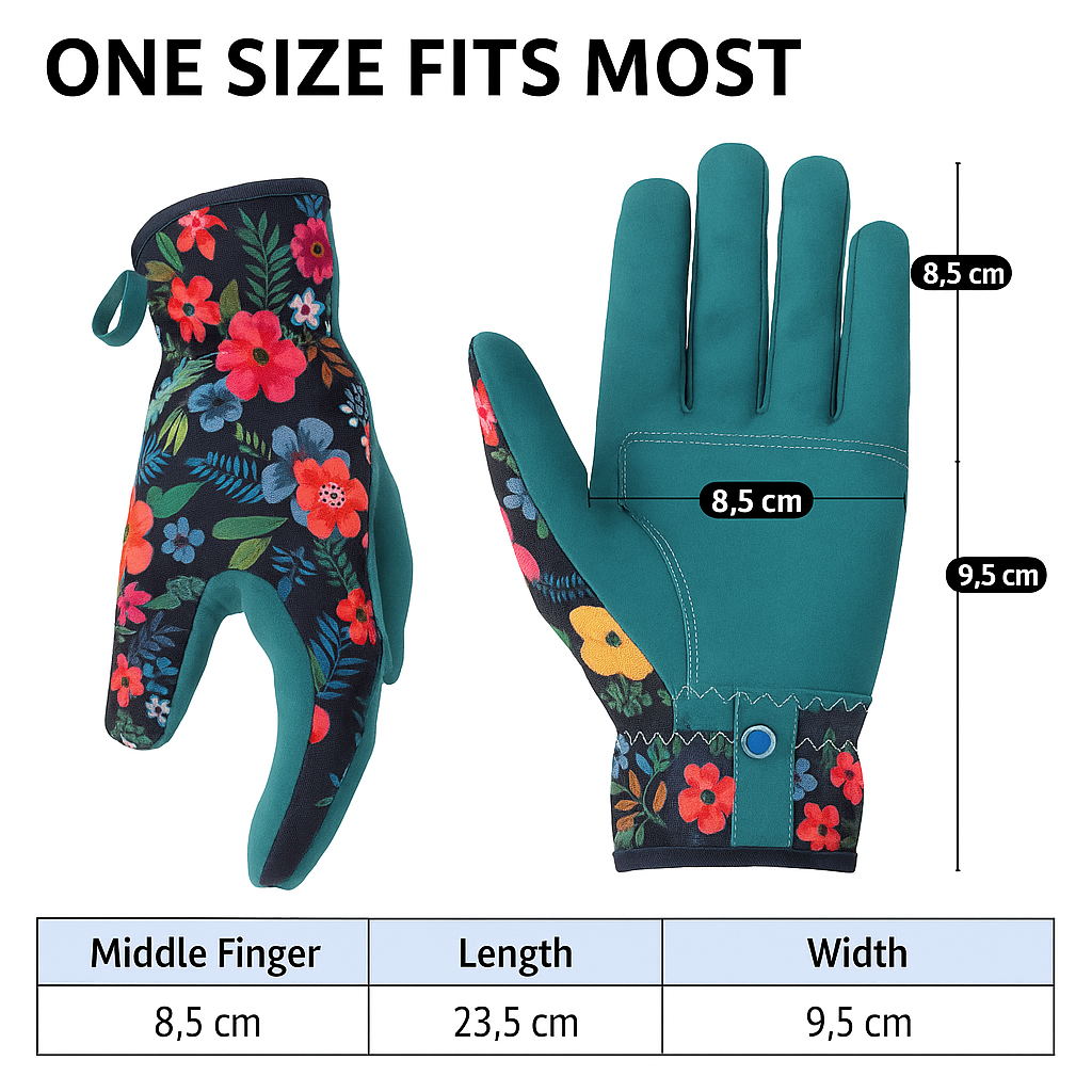 Women's Breathable Leather Gardening Gloves – Prickle-Proof & Comfortable