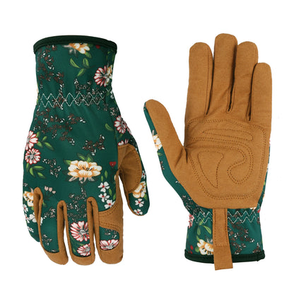 Women's Breathable Leather Gardening Gloves – Prickle-Proof & Comfortable