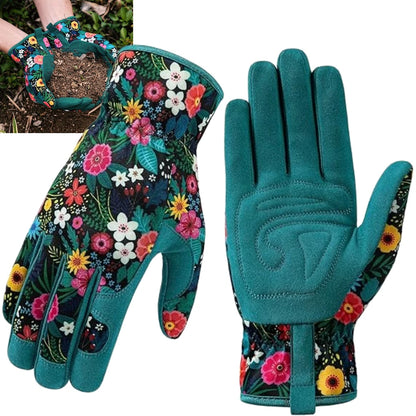 Women's Breathable Leather Gardening Gloves – Prickle-Proof & Comfortable