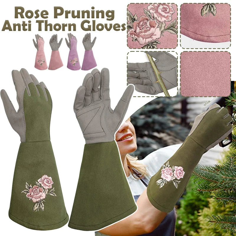 Long SUPER Protective Gardening Gloves