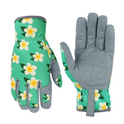 Women's Breathable Leather Gardening Gloves – Prickle-Proof & Comfortable