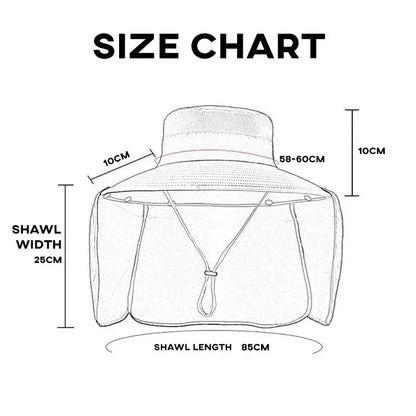 Gardening Hat with Neck Guard – Sun Smart & Practical